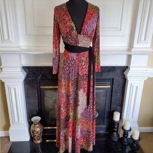 Vintage Sequin Peacock Dress Size Small/Medium